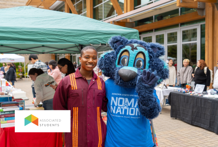 Lobo and Student at night market